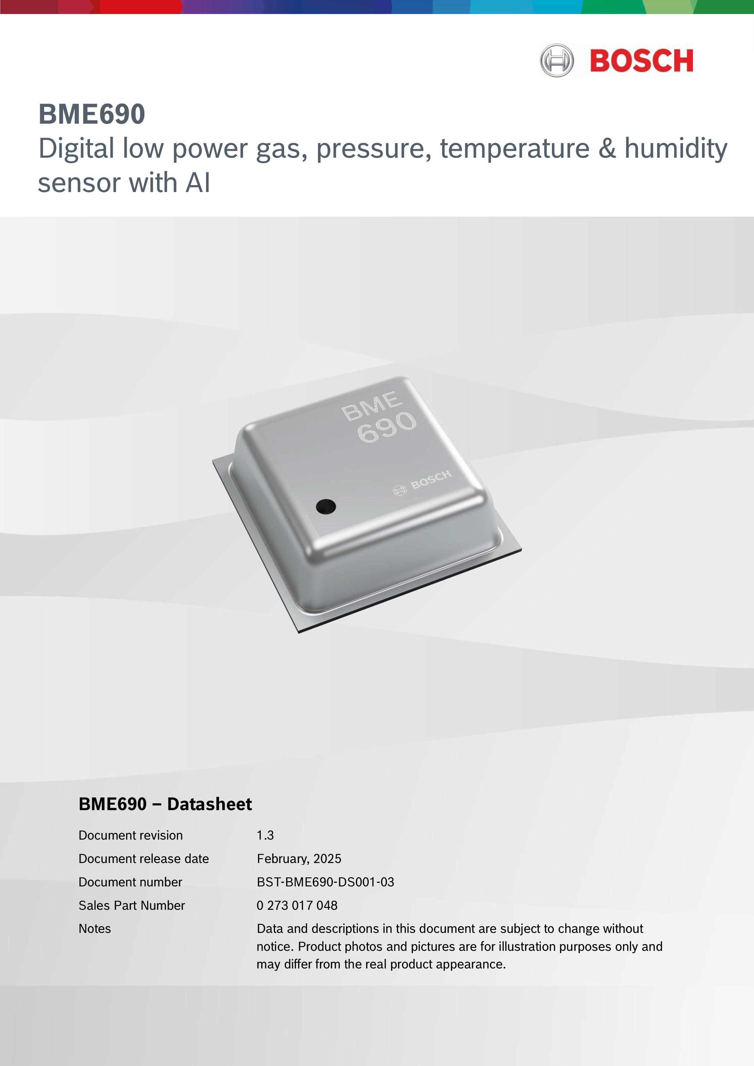 BST-BME690-DS001