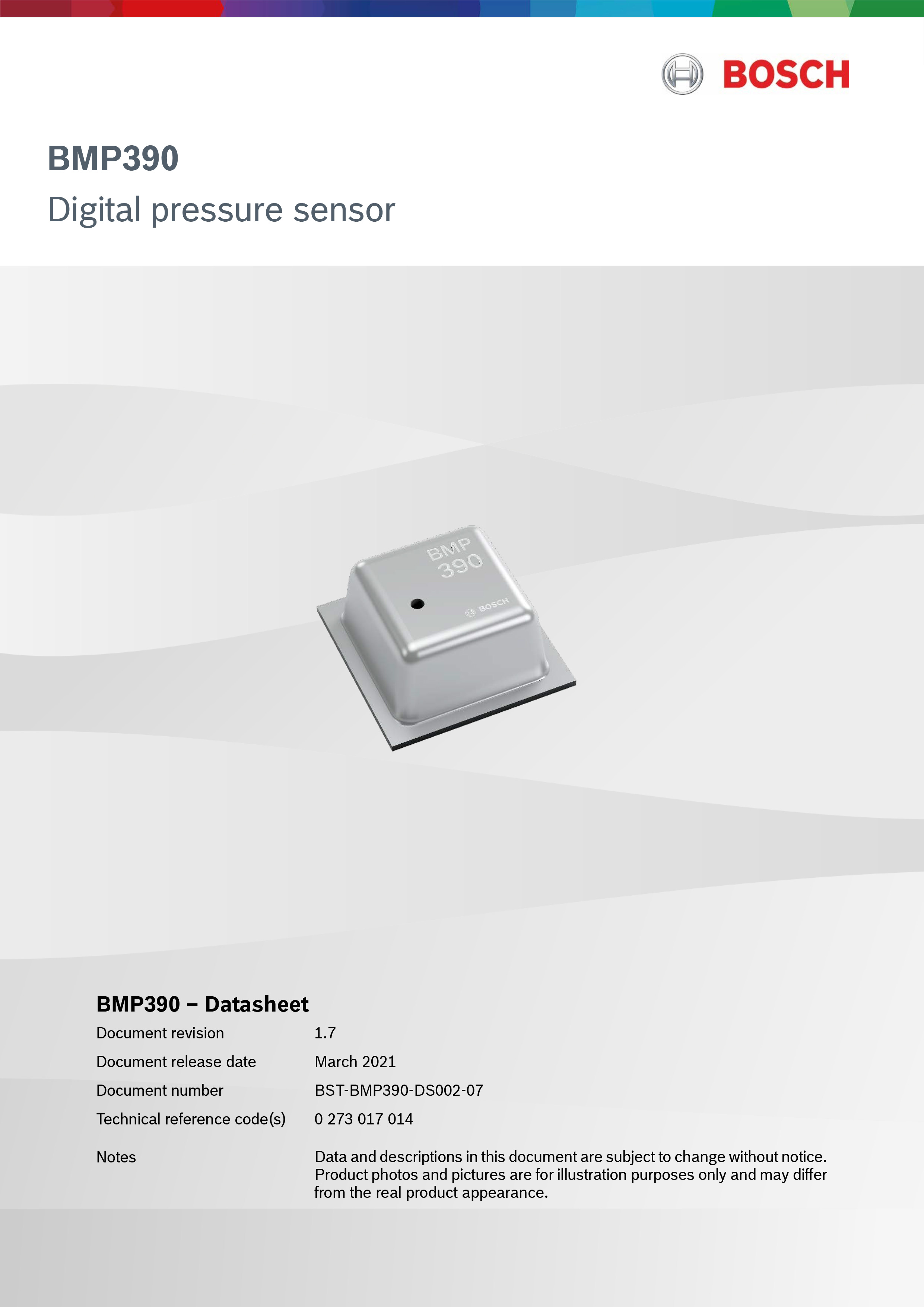 BST-BMP390-DS002