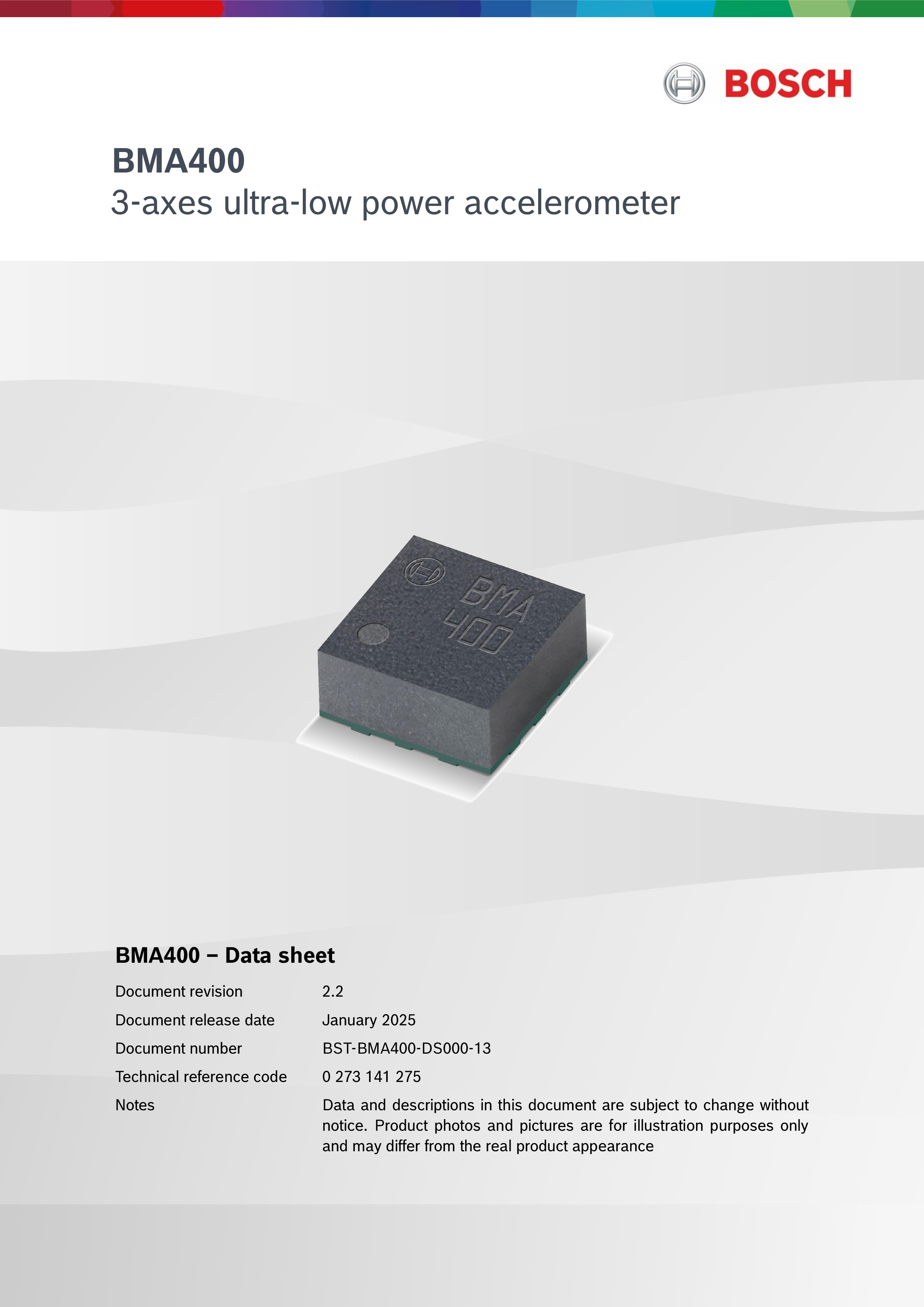 BST-BMA400-DS000