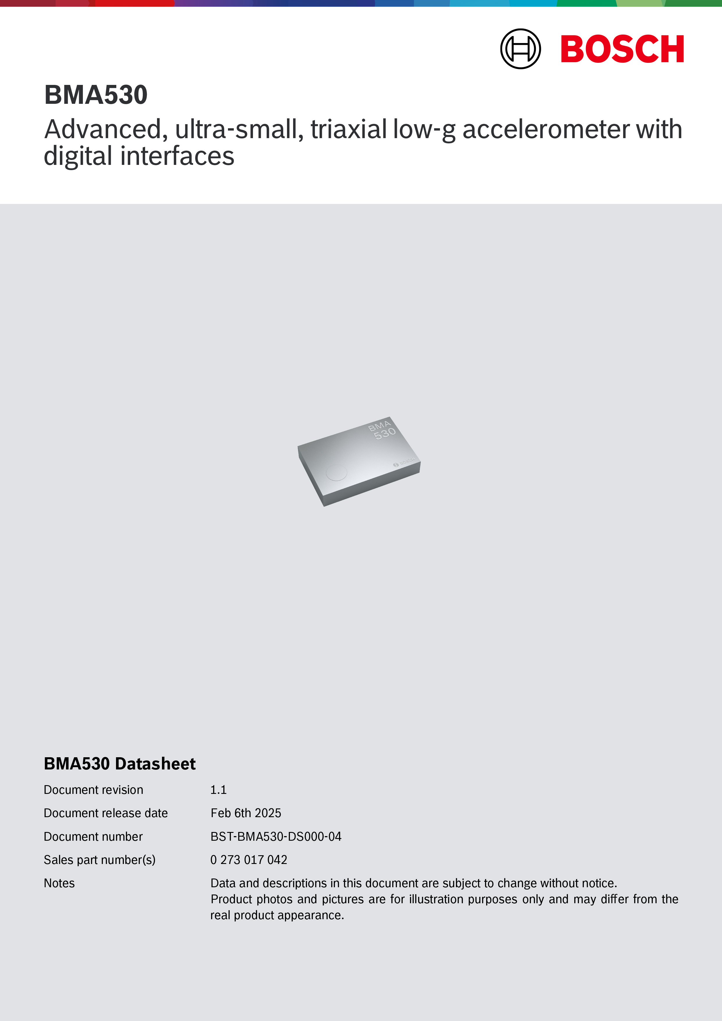 BST-BMA530-DS000