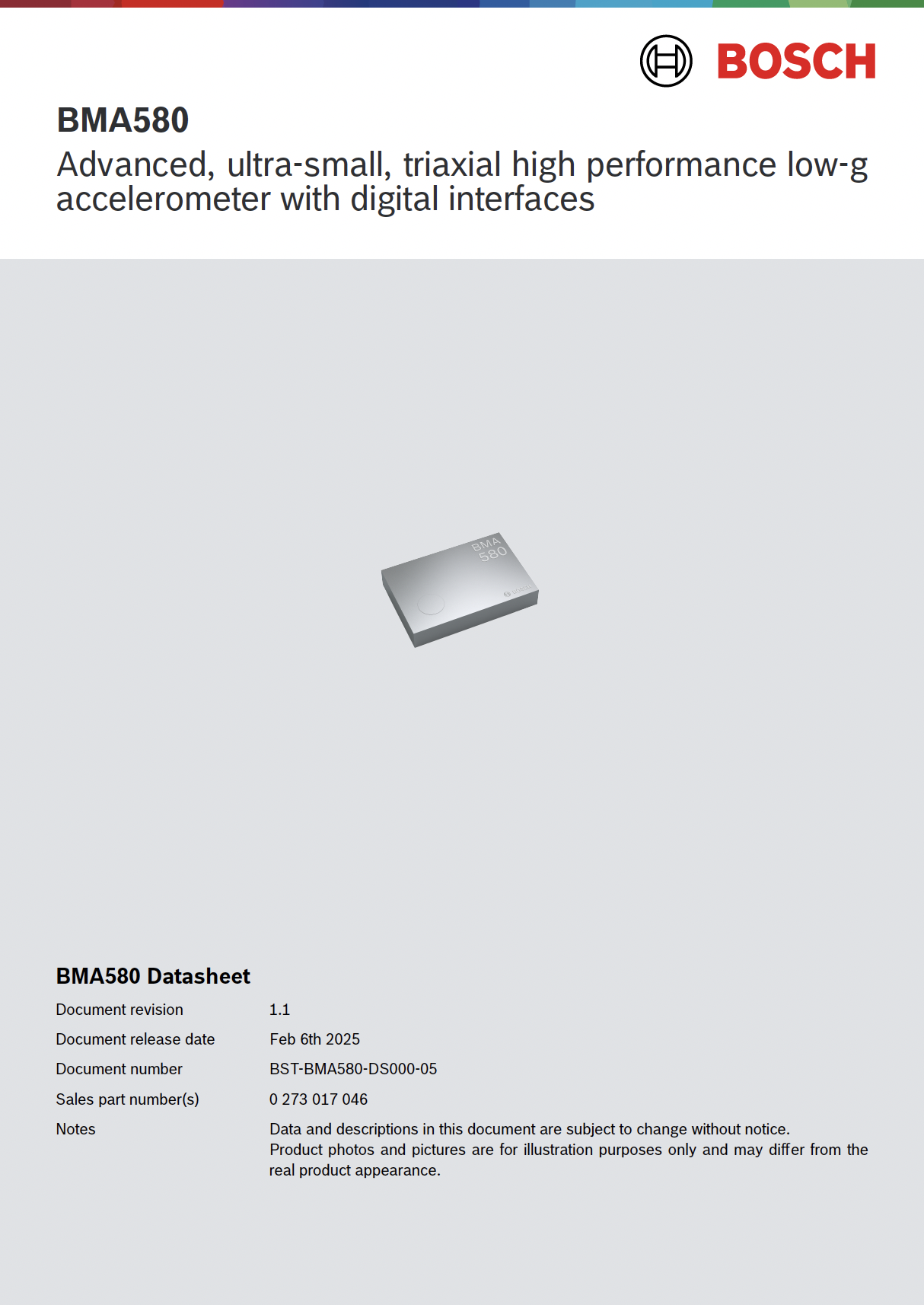 BST-BMA580-DS000
