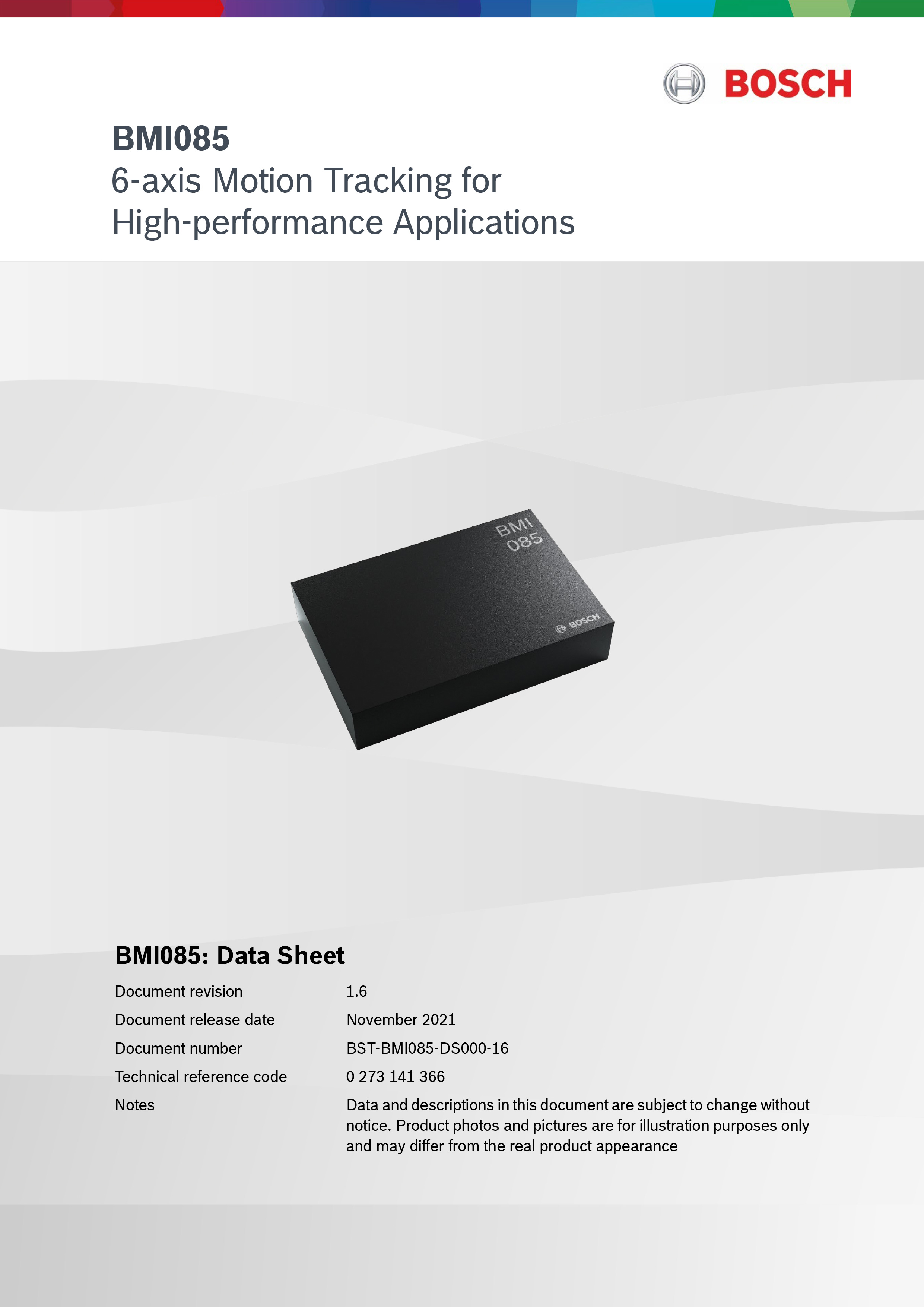 BST-BMI085-DS001