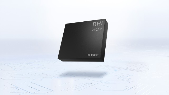 CGI of Bosch Sensortec's smart sensor BHI260AP