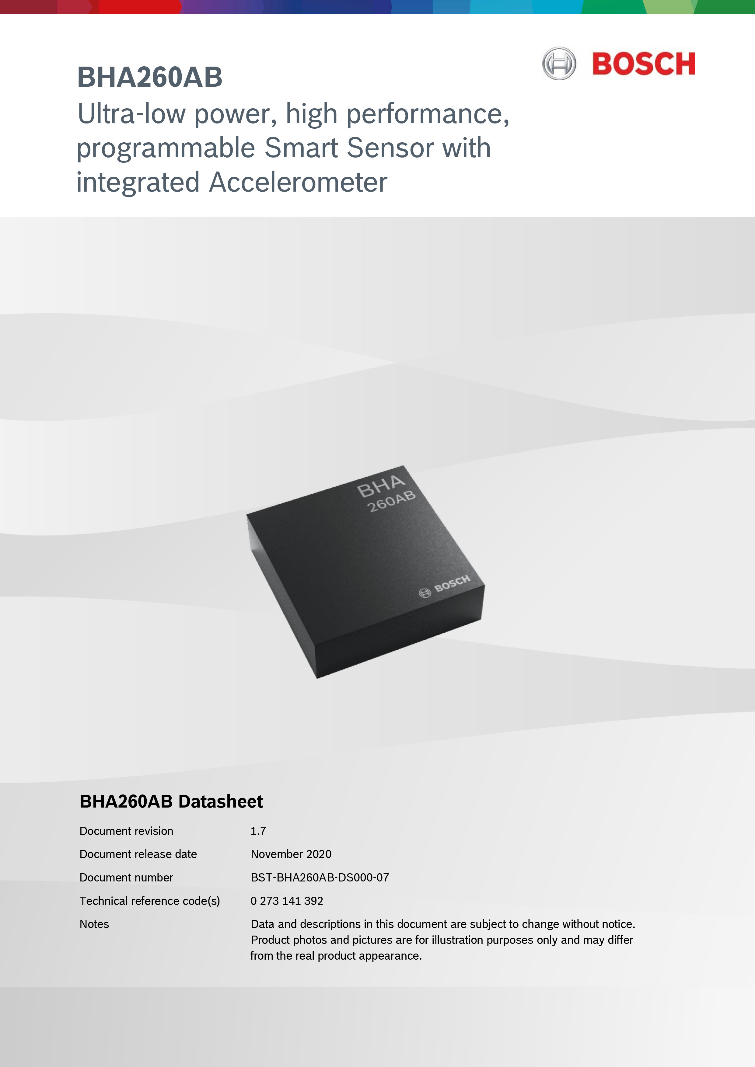 BST-BHA260AB-DS000