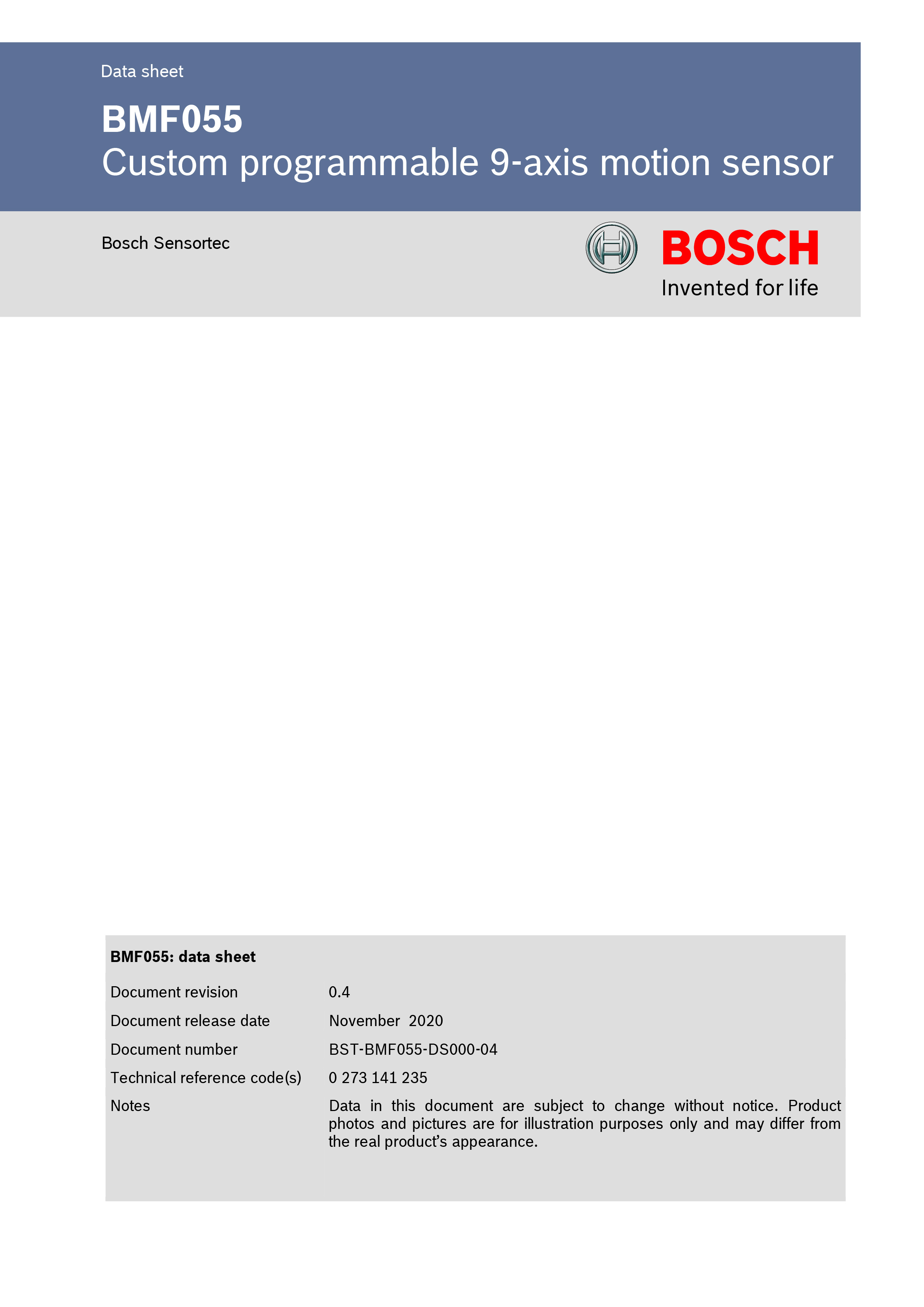 BST-BMF055-DS000