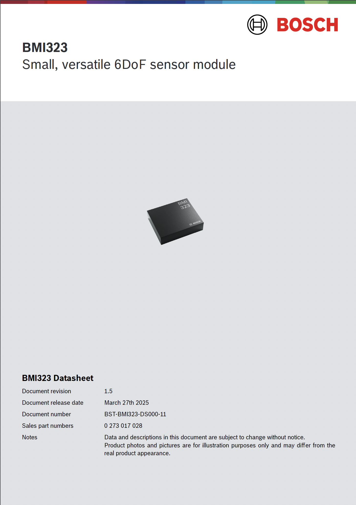 BST-BMI323-DS000